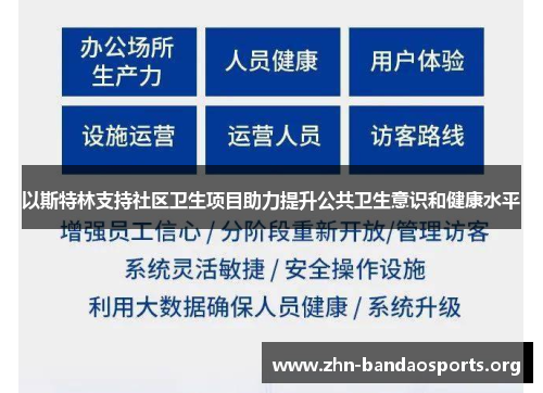 以斯特林支持社区卫生项目助力提升公共卫生意识和健康水平